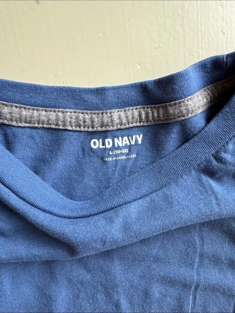 Old Navy Boys' Long-Sleeve Crewneck Tee - Blue